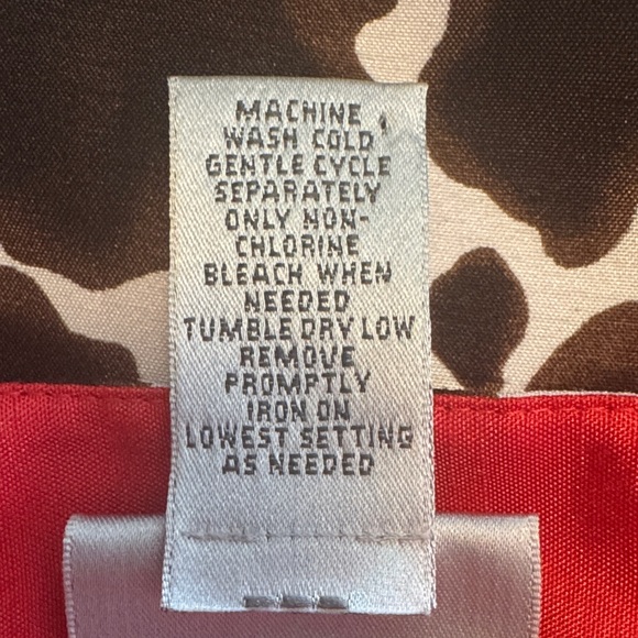 Chico's Cow Print Blazer with Red Trim Size 0 (Small) - Picture 11 of 12